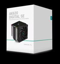 DEEPCOOL AK620-DIGITAL-SE 2x120mm Kule Tipi Siyah Hava Soğutmalı AM5-1851p Dual İşlemci Fanı